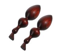 Anneome 2 Piezas Sandalwood Massage Sticks Manual Thumb Pressure Point Massager For Deep Tissue Relaxation Portable Palm Stick For Full Body Use