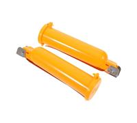 Anneome 2 Piezas Soporte Ajustable para Caña de Pescar de Base Inoxidable y PVC Resistente para Orillas de Río Playa y Muelle Soporte Estable para Pesca Exteriores Color