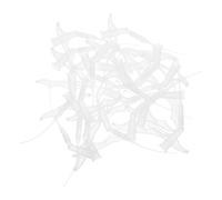 Anneome 20 Boquillas De Pegamento De Espuma Conector De Pistola De Espuma Boquilla De Tubo De Sellador De Pulverización De Plástico Manguera De Relleno