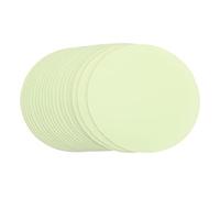 Anneome 20 hojas Cinta Antideslizante Reflectante de Seguridad de Cinta Fluorescente para Escaleras Adhesivo Redondo Luminous y No Resbaladizo para Prevención de Caídas Interiores y