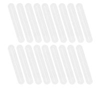 Anneome 20 Piezas Plantillas para Extensiones de Cabello con Orificios Protector Térmico Resistente Escudo Espaciador para Pegamento de Queratina Herramientas de Fusión y Punta para