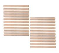 Anneome 20 Tiras de Moxibustión de Papel Color Khaki para Terapia de Acupuntura Calor Constante y Distribución Uniforme en Empaque Aleatorio