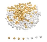 Anneome 200 Piezas Separadora Cuentas Plástico Ligero para Manualidades DIY Pulseras Collares Accesorios Coloridos Resistente