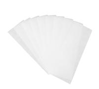 Anneome 200 Tiras Depilatorias de Papel No Tejido Color Claro para Depilación Práctica, Uso en Salón, Ideales para Cuerpo y Rostro, Paquete Económico de 200 Piezas