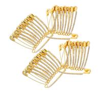 Anneome 20piezas Imperdibles para Ropa Broches de Seguridad con Clip para Pantalones Pinzas para Chal y Bufanda Accesorios de Moda para Mujer y Niña