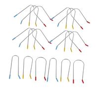 Anneome 24 Pinzas de Acero Inoxidable para Rulos de Pelo Calor, Clips de Fijación Seguros para Peinados en Salones, Pack de 24 Unidades para Hombres y Mujeres