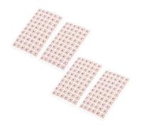 Anneome 240piezas Auriculares De Acupuntura Masaje Relajante De Oído Para De Estrés y Pegatinas De Estimulación De Puntos De Acupuntura Color Para Uso Familiar