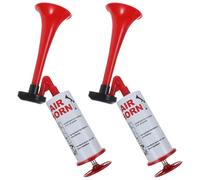 Anneome 2piezas Bocina De Aire Bomba Manual Generador De Ruido para Eventos Deportivos y Celebraciones De Fútbol