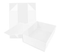 Anneome 2piezas Cajas De Obsequio Plegables Para Despedidas De Soltera Caja De Obsequio De Cartón Apilable Decoración De Fiesta De Boda