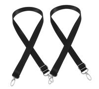 Anneome 2piezas Correas Elásticas Ajustables Piernas Caballo Broches Giratorios Metal Correas Elásticas Repuesto Vientre Pata Caballo