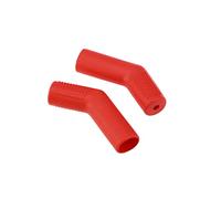 Anneome 2piezas Protector De Palanca De Cambio Para Motocicleta Cubierta De Zapato De Caucho Rojo Resistente Al Desgaste y Antideslizante Compatible Con Mayoría Motos Accesorio Protector p