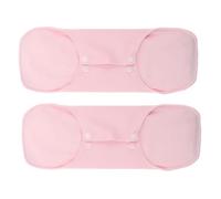 Anneome 2piezas Toallas Sanitarias Posparto Compresas de Algodón Lavables Paquete de Compresas para Incontinencia Urinaria Protectores Sanitarios Invisibles para Uso Posparto de Mujeres