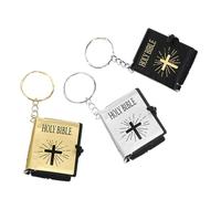 Anneome 3 piezas Llaveros de Miniatura Colgantes Religiosos con Diseño Duradero para Fe Cristiana y Souvenirs Iglesia