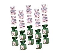 Anneome 30piezas Cajas De Cartón De Navidad Para Dulces y De Diseño Festivo Para Decoración De Fiestas y Sorprender Tus Invitados