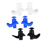 Anneome 3pares of Silicone Swimming Ear Plugs for Adults and Kids Reusable Moldable Ear Plugs and with Easy Identification
