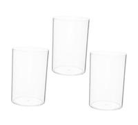 Anneome 3piezas Caja De Almacenamiento Transparente para Porta Bolígrafos Organizador De Papelería para Útiles Escolares y Domésticos para Guardar Brochas De Maquillaje El Escritorio