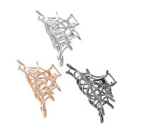 Anneome 3piezas Clip de Tiburón de Halloween Pinza Metálica Pinza Grande Accesorio de Peinado para Mujeres y Niñas para Fiesta de Halloween