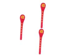 Anneome 3piezas Masajeador De Cuerpo De Caras Herramienta Manual Para Masaje De Espalda y Cuello Bastón De Masaje Ergonómico Para Relajación Para Casa y