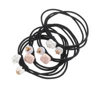Anneome 4 Piezas Coleteros Elásticos para Mujer Lazos de Elasticidad Accesorios para Niñas Daño
