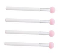 Anneome 4 piezas Conjunto Esponjas de Maquillaje Multifuncionales Cabeza de Esponja para Corrector Uso Seco y Húmedo Suave y Hipoalergénico para Aplicación Facial Precisa