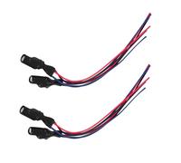 Anneome 4 Piezas Filtro Rectificador de Capacitor para Cámara de Retrovisión de Coche Pantalla y Deformada Diseño Duradero para Automóviles