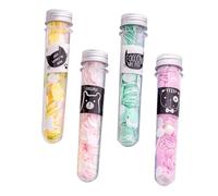 Anneome 4 Piezas Jabón Papel Portátil para Viaje Pastillas Pequeñas de Jabón Espumoso Perfumado Práctico para Limpieza Corporal y Manos