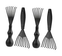 Anneome 4 piezas Limpiador de Cepillos para Cabello Herramienta Portátil para Eliminar Pelo Peines y Cepillos Diseño Práctico y Reutilizable para Cuidado Diario