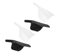 Anneome 4 Piezas Protector para Peluquería con Mango Spray y Coloración Diseño Negro Absorbente para Salón y Doméstico