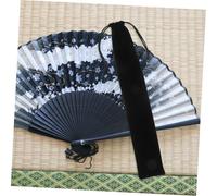 Anneome 4 Piezas Unidades Bolsa de Almacenamiento con Cordón para Abanicos Plegables Chino Ligera y Portátil para Bodas Fiestas y Festivales