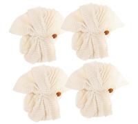 Anneome 4 piezas Unidades Esponjas Exfoliantes Suaves para Ducha Esponja Corporal Lufa Portátil para Baño Masaje y Limpieza Delicada el Hogar