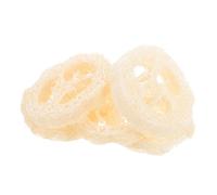 Anneome 5 piezas Esponja Loofah Natural para Ducha y Cocina Soporte Jabón con Drenaje Rápido y Superficie Antideslizante Práctico Estropajo para Limpieza