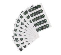 Anneome 50 Piezas Luminous Cartoon Glow In Dark Bandages Wrap Flexible Adhesive For Scrapes Wounds Care
