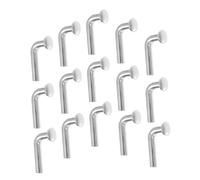 Anneome 50 Piezas Pasadores Seguridad para Estanterías Palets Pernos Resistentes Acero con Cabeza Plana Accesorios para Almacenamiento Pesado Diseño Galvanizado Instalación Sencilla y