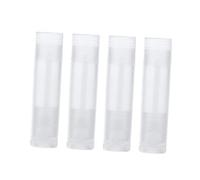 Anneome 50 Tubos Vacíos de Bálsamo Labial con Tapas de Pp para Brillo Labios DIY Contenedores Reutilizables