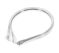 Anneome 50piezas Accesorios Diadema Acero Inoxidable Aros De Pelo Lisos Para Manualidades Materiales Para Aros Hechos Mano Tocados Diy Para Mujer Para Fiesta