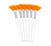 Anneome 6 Piezas Cepillo Para Mascarilla Facial Aplicador De Ácido Para Mascarilla De Noche Herramienta De Belleza Para Dormir