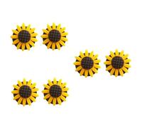 Anneome 6 Piezas clip de perfume de coche decoraciones de margaritas clip de perfume de flor de sol clips coche difusor coche clip de aroma de coche clip de perfume de girasol el plastico