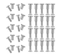 Anneome 60 Pares Kit de Reparación de Gafas sin Montura 60 Pares Tornillos y Tuercas Precisión Triangular 2.3X1.55X3.4Mm para Mantenimiento y Reparación de Monturas y Gafas de Sol