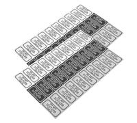 Anneome 60 Pegatinas Decorativas Para Timbres De Puerta Ideales Para Decorar Paredes Adhesivos Para Puertas De Tiendas Y Oficinas Con El Mensaje & ;No Se Permite La Entrada A