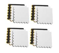 Anneome 60 Piezas Unidades Servilletas Desechables Papel Doble con Festoneado para Fiestas Bodas Cumpleaños Decorativas Elegantes Absorbentes para Eventos