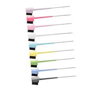 Anneome 9 Piezas Double Ended Eye Makeup Brush Precise Brow Comb And Lash Separator For Women Tool For Shaping And Grooming Eyebrows Eyelashes