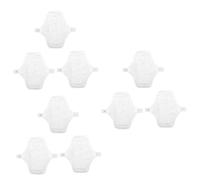Anneome 9 Piezas toalla sanitaria de tela menstrual toalla sanitaria de algodon protegeslips compresas con alas cuecas menstruales intimas compresas menstruales reutilizables