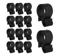 Anneome Abrazaderas para Manguera de Riego de Plástico PE Clips de Fijación para Tubo de Jardín 25 50 Piezas Resistentes Intemperie para Sistema de Riego y Cultivo Invernadero