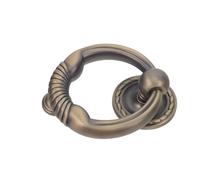 Anneome Aldaba de Puerta Redonda de Aleación de Zinc, Diseño Vintage Clásico, Accesorio Decorativo para Puertas Exteriores, Resistente y Funcional, Adecuado para Entradas Residenciales y