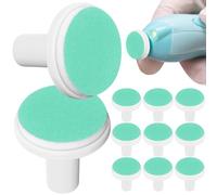 Anneome Almohadillas para Lima de Uñas Eléctrica para Pequeños 24 Cabezales de Repuesto Prácticos y Fáciles de Usar Adecuados para Limas Estándar y Recortadores de Uñas Infantiles