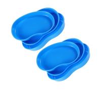 Anneome Bandeja Clasificadora de Pastillas Abs 6 Piezas para Carrito Médico Bandeja Organizadora de Medicamentos Intercambiable para Hospitales y Clínicas