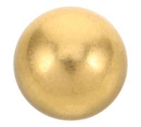 Anneome Bola de Cobre Pesada para Mantenimiento de Bebedero de Pájaros Exterior, Esfera de Latón sin Plomo de 2 Cm para Purificación y Limpieza de Estanques de Jardín