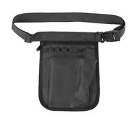 Anneome Bolsa de Enfermería Multifuncional Negra 1 Unidad Riñonera Médica Ajustable Organizador para Herramientas de Salud Clínica Hospitalaria Auxiliar de Enfermería
