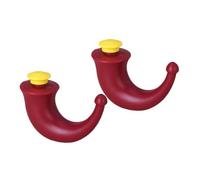 Anneome Botellas Para Lavado Nasal 2 Unidades, Plástico, Color Rojo, Compactas y Portátiles, Irrigación Nasal Para Limpieza Diaria, Cuidado Personal y Hábitos Saludables