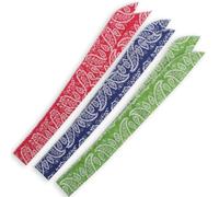 Anneome Bufanda Genial y Diadema de Verano para Mascotas, 2 Piezas de algodón con función refrescante física, Ideal para Exteriores y Actividades en Color Aleatorio Varios Estilos